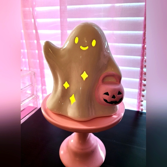Light up ceramic ghost - Picture 5 of 10